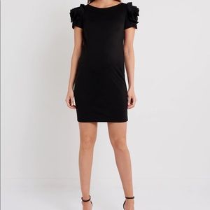 Like New Black Pietro Brunelli maternity dress